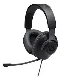 Audífonos de Diadema JBL Alámbricos On Ear Gaming Quantum Q100 Negro