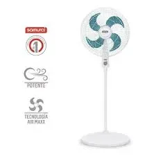 Ventilador de Pedestal 3 Velocidades Air Maxx Blanco