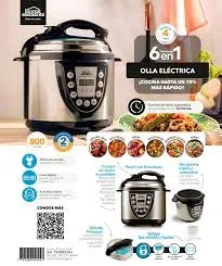 Olla Electrica Multifunciones 4 Lt