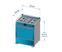 Estufa de Piso MABE 4 Puestos Con Horno Gas Natural EMC5150SNX0 Gris