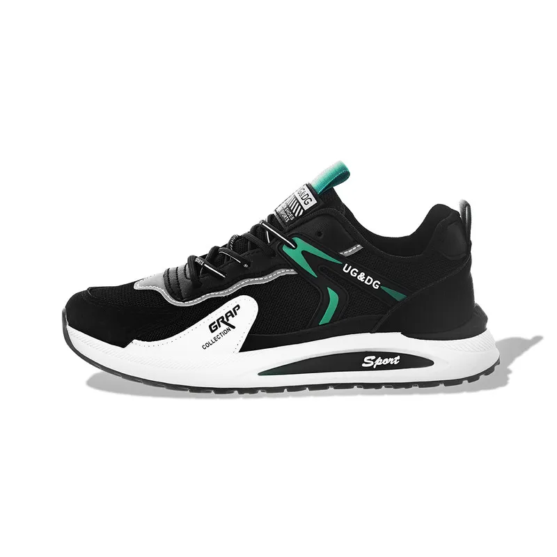 Tenis | Zapatillas | Calzado Deportivo Importado Negro & Verde Quebec