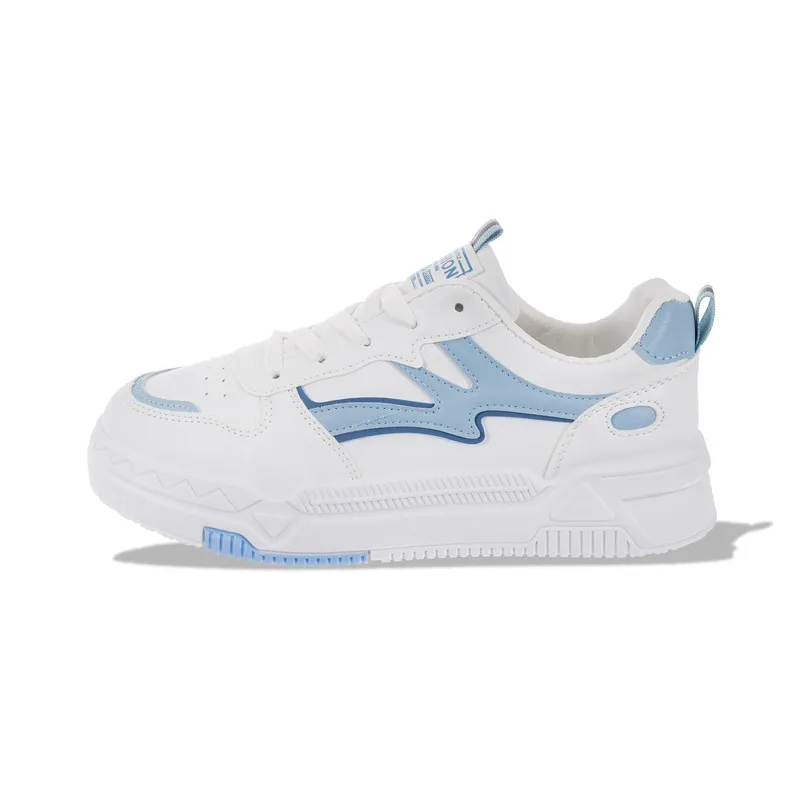 Tenis | Zapatillas | Calzado Deportivo Importado Blanco y Azul Cielo