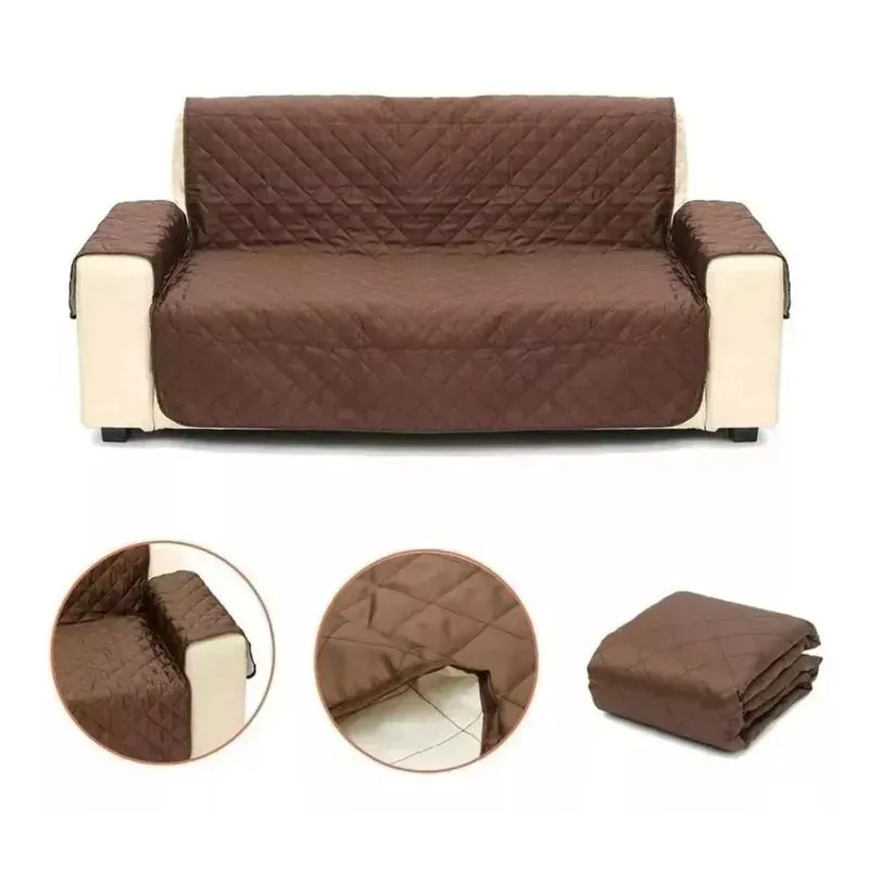 Protector Sofa, Forro, Mueble, Doble Faz 3 Puestos