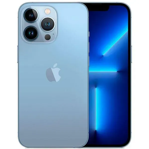 Celular Iphone 13 Pro 128GB +Cargador+Audifonos+Vidrio Azul