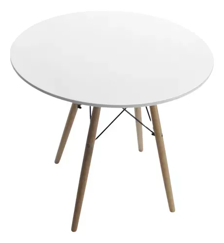 Mesa Eames 80cm blanco Minimalista