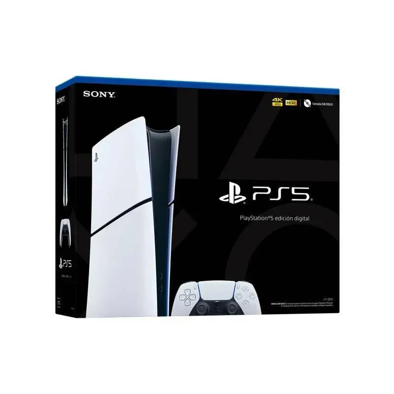 Consola Playstation 5 Slim Digital +Control Inalambrico+Goma Control