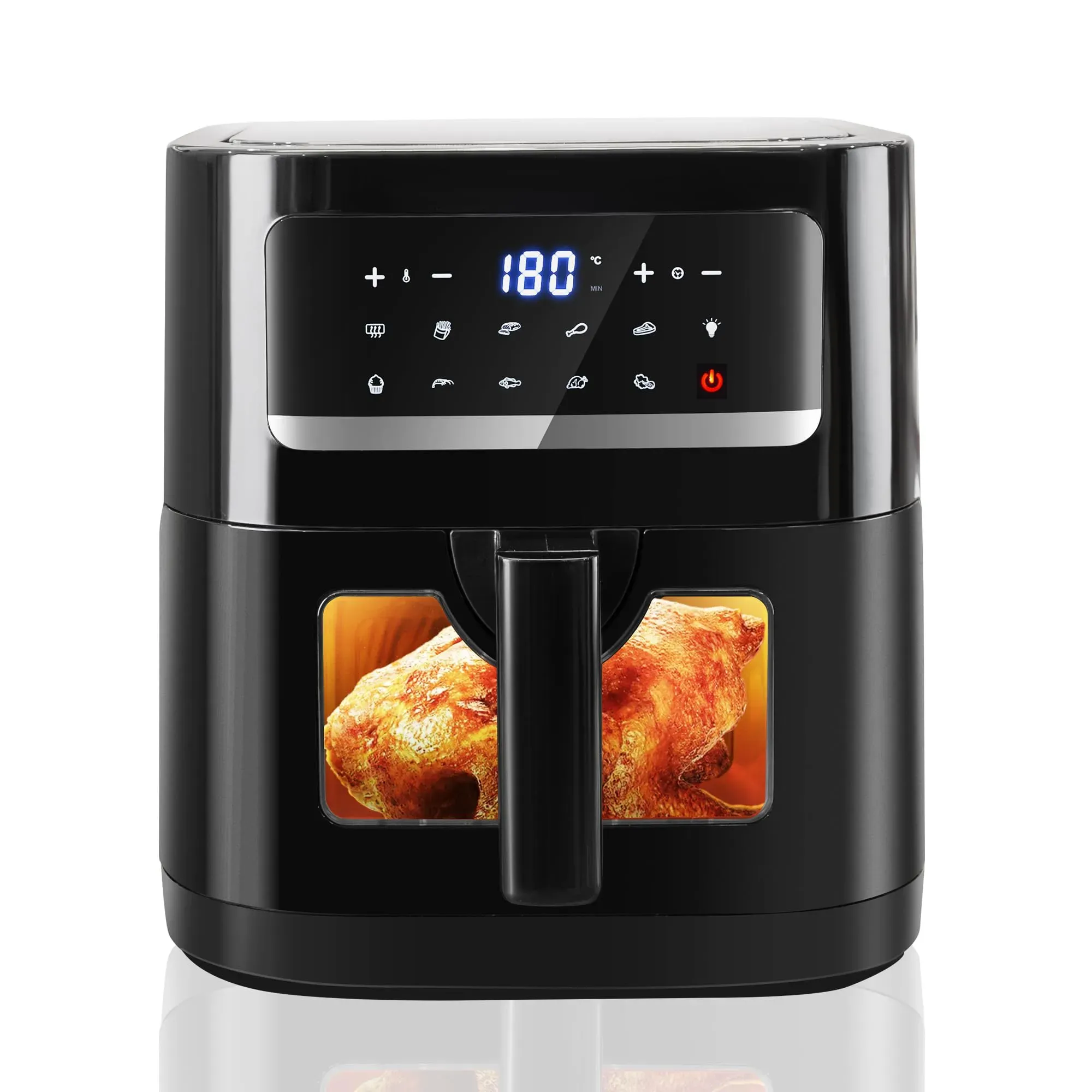 Freidora De Aire Sin Aceite Air Fryer Digital 8 Litros Xhome