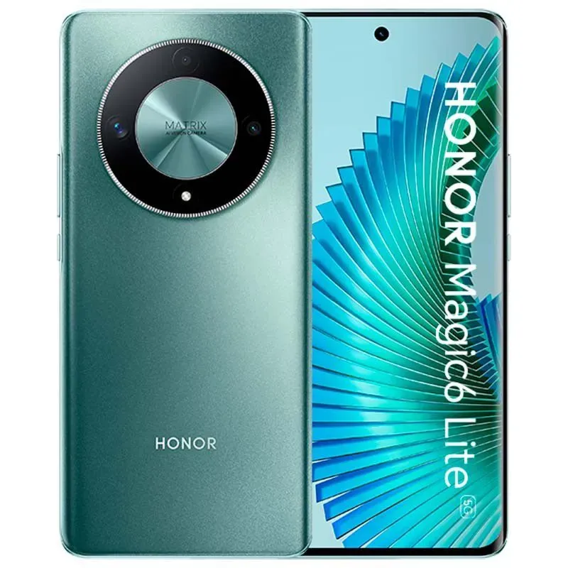 Celular Honor Magic 6 Lite+Audifonos 2024 Verde