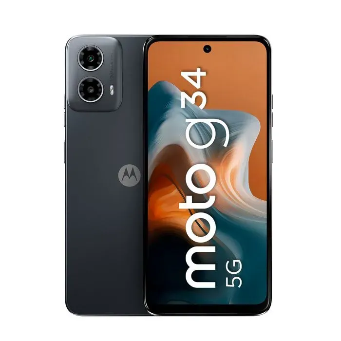 Celular Motorola G34 5G 256GB+Audifonos Negro
