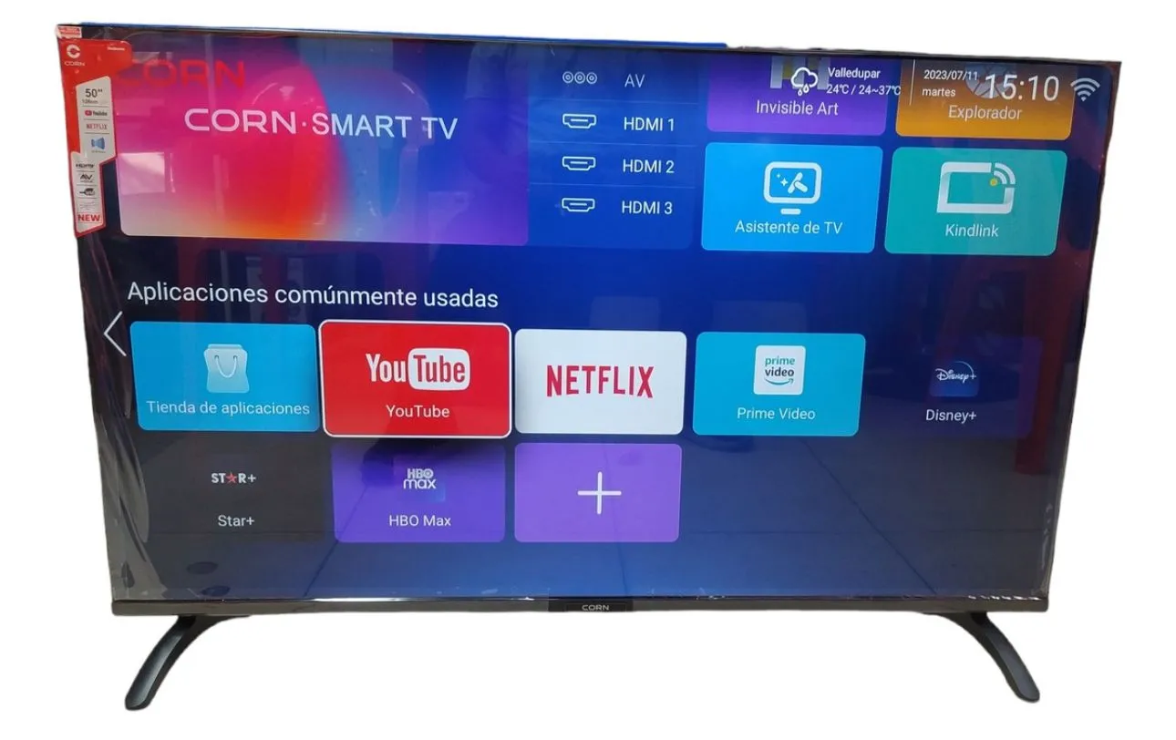 Televisor Corn 50P +Smart tv +Garantia