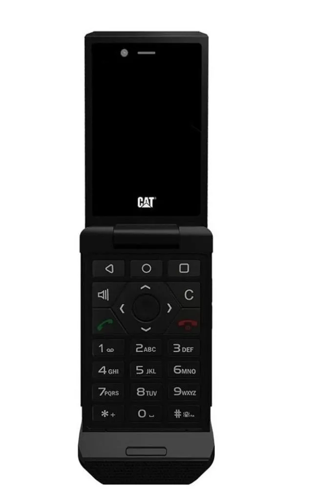 Celular CAT Flip Original Tapa S22 Tactil Negro