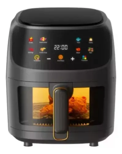 Freidora De Aire Sin Aceite Air Fryer Digital 8 Litros Xhome