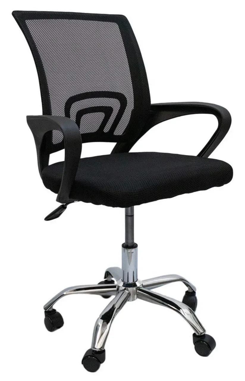 Silla Oficina Ejecutiva Secretaria Giratoria Ergonomica Negra