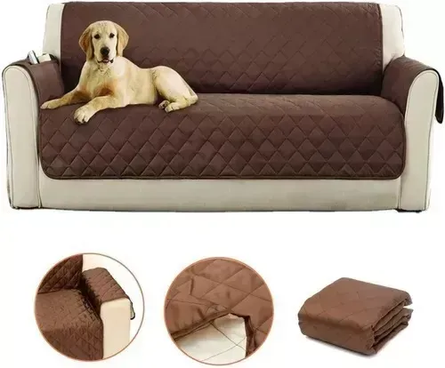 Protector Sofa, Forro, Mueble, Doble Faz 3 Puestos