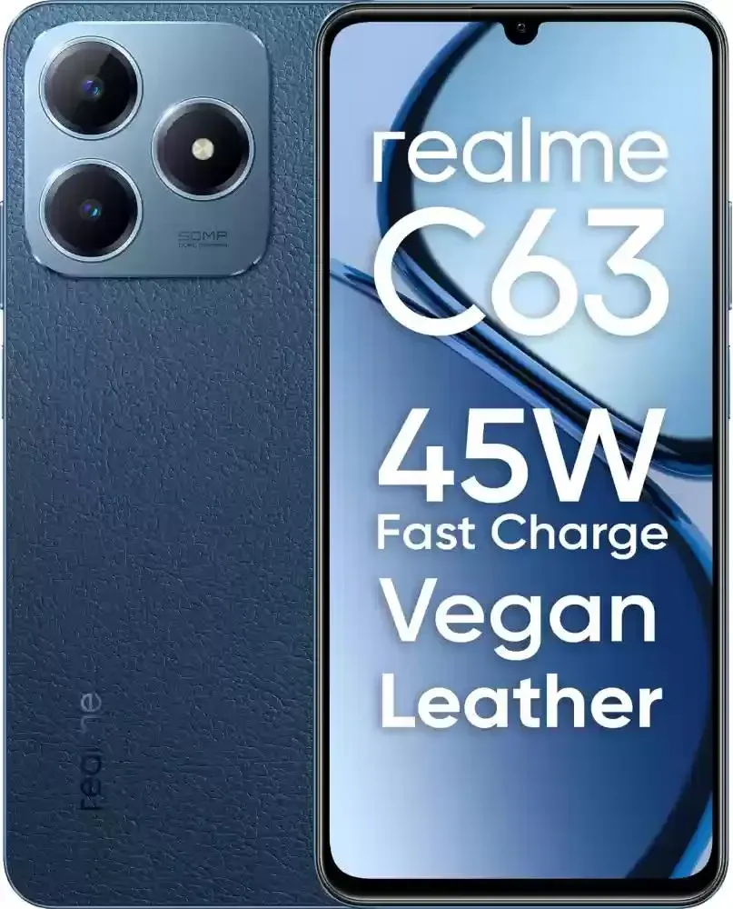 Celular Realme C63  256GB +Audifonos Negro 