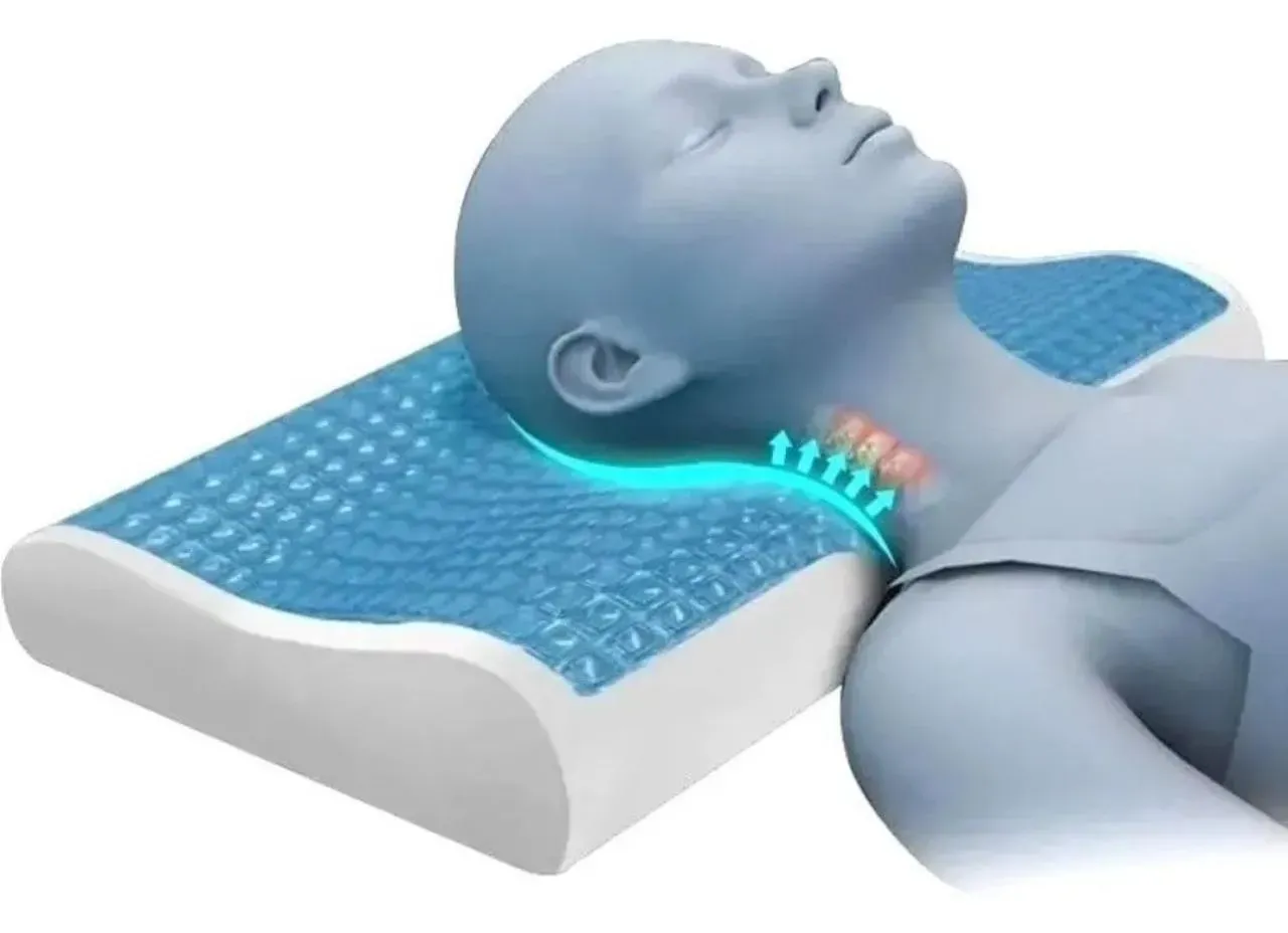 Almohada Cool Pillow Ortopédica Indeformable Con Gel 