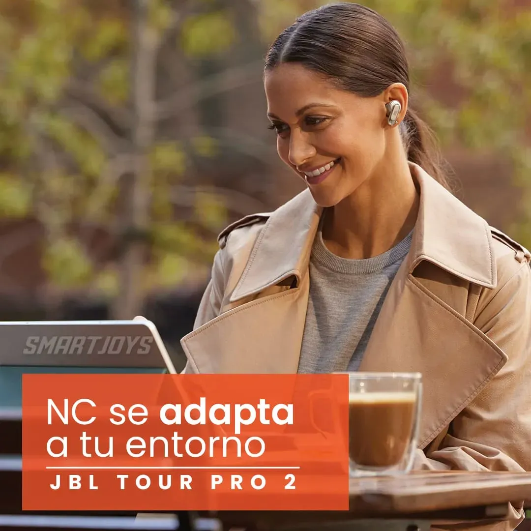 Audífonos JBL Tour Pro 2 Calidad 1.1 Con Pantalla Táctil - Negro