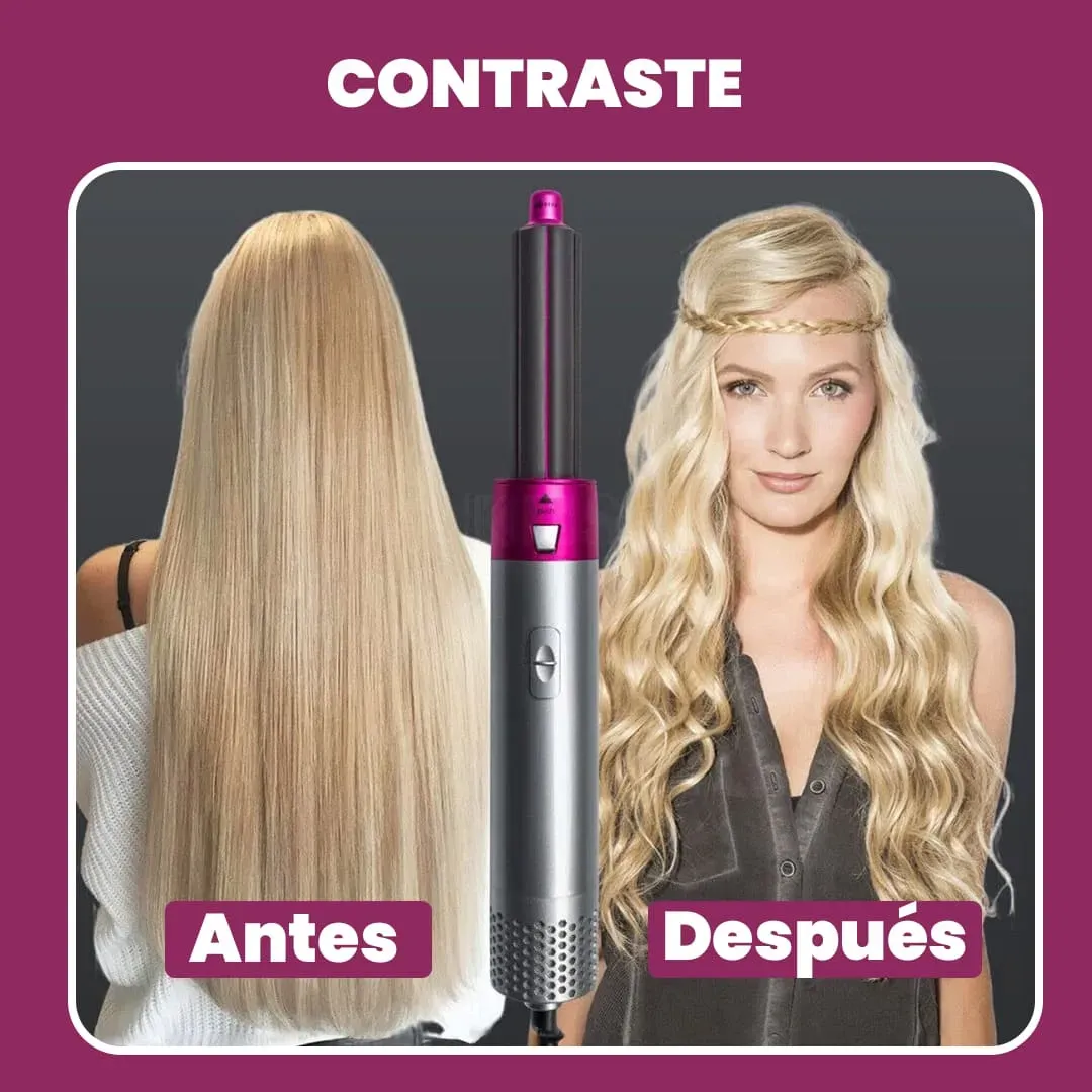 Cepillo Para El Cabello Electrico Multifuncional 5 en 1