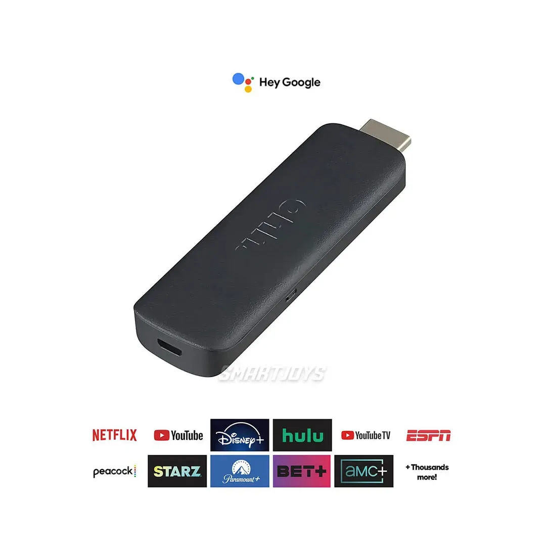 Convertidor Smart TV Stick Watch Onn Full HD Original Control De Voz Google TV