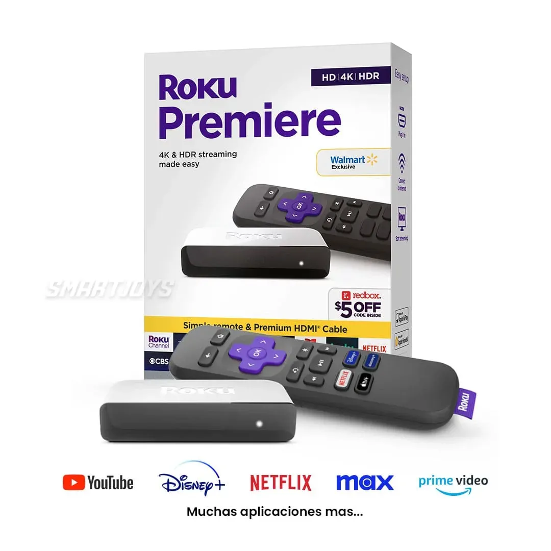 Convertidor Smart TV Roku Premier