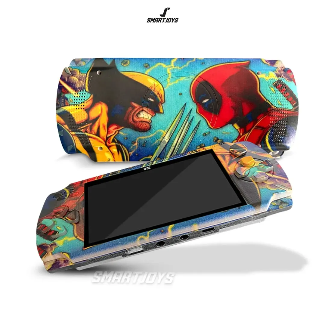 Consola de Videojuegos Portátil X6 5.000 juegos Wolverine vs Deadpool