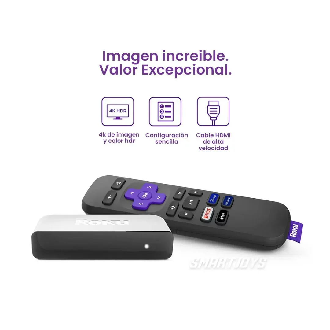 Convertidor Smart TV Roku Premier