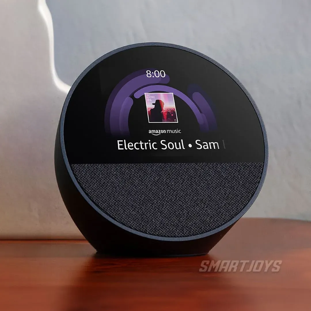 Amazon Alexa Echo Spot Asistente Virtual Con Pantalla Táctil - Negro