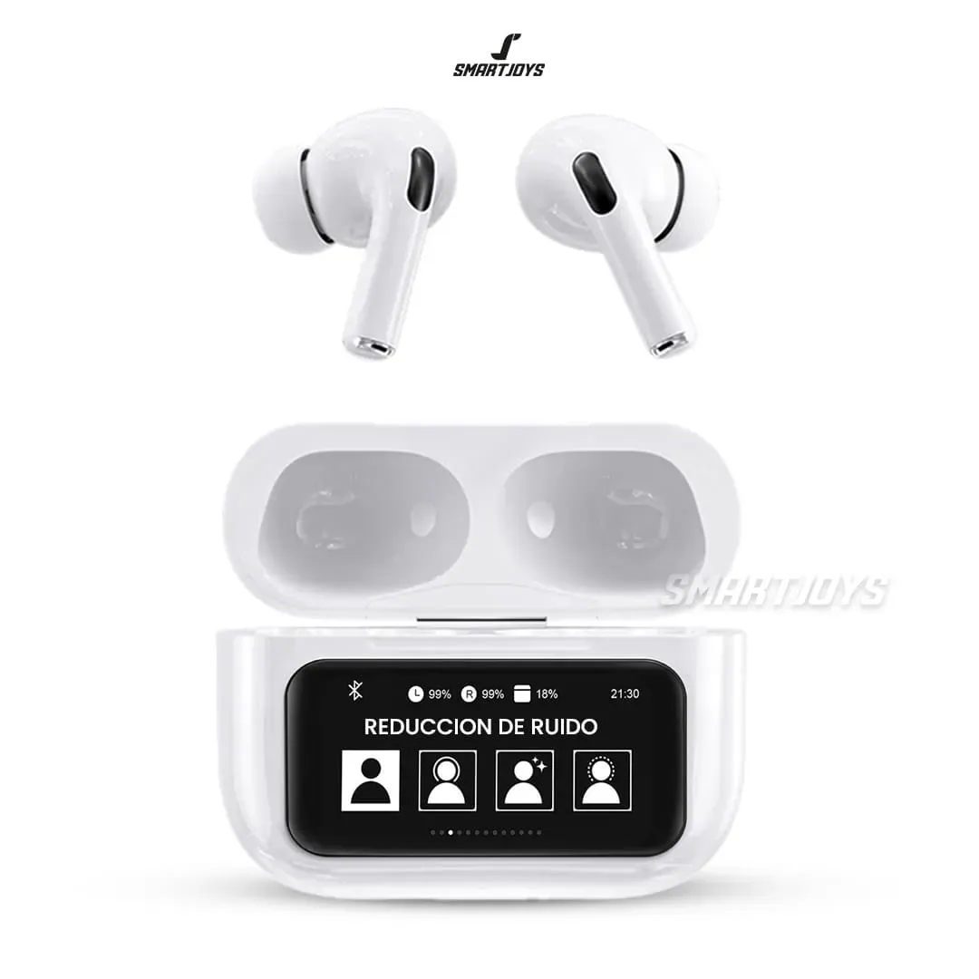 Audífonos AirPods Con Pantalla Táctil A9 Pro