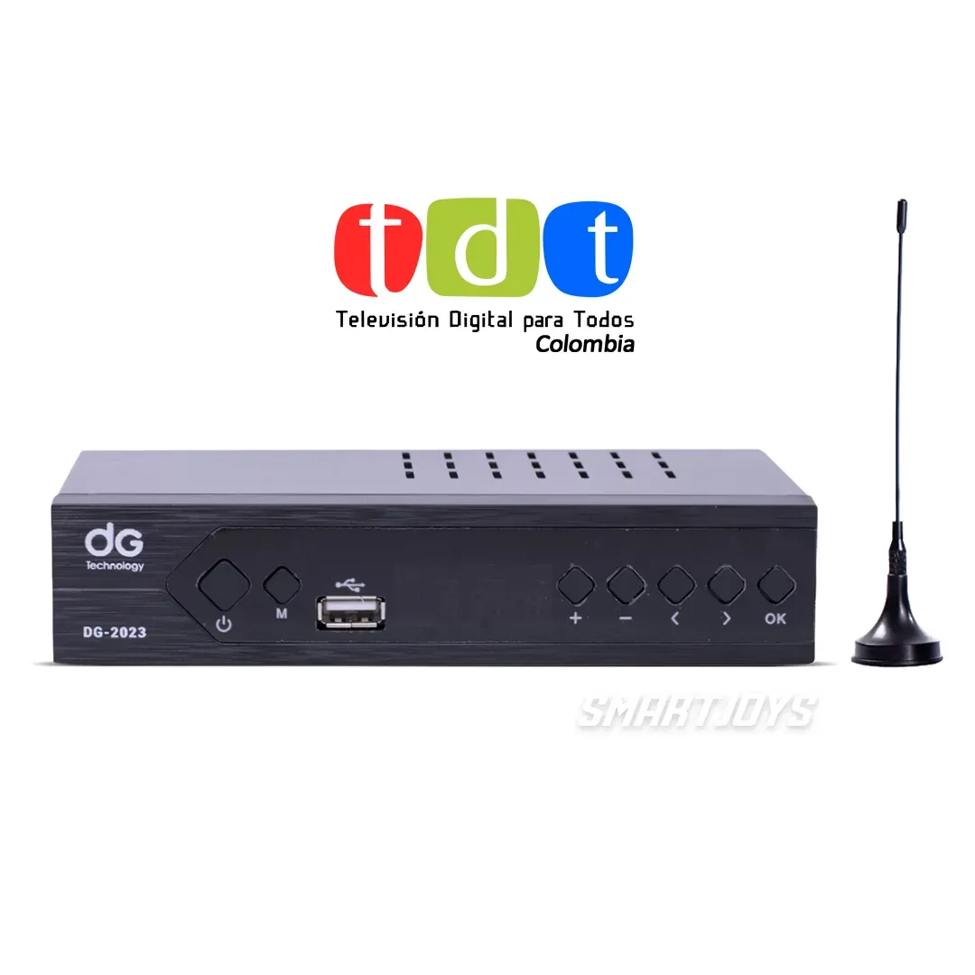 Decodificador TDT Receptor Tv Digital HD DG Technology