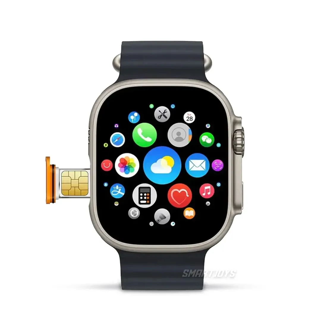 Reloj Inteligente Smartwatch Mobulaa Tel 1 Wi-Fi y Bluetooth Compatible con SIM Card