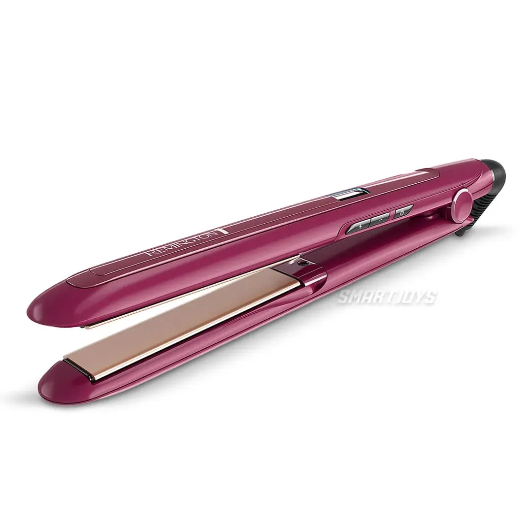 Plancha de Cabello Remington Triple Infusión Keratina Argán Macadamia S7740