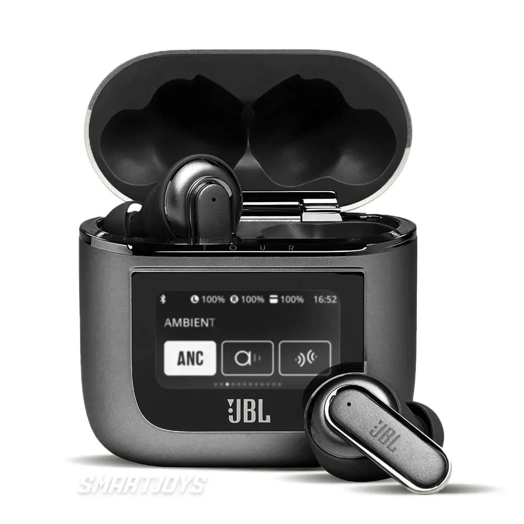 Audífonos JBL Tour Pro 2 Calidad 1.1 Con Pantalla Táctil - Negro