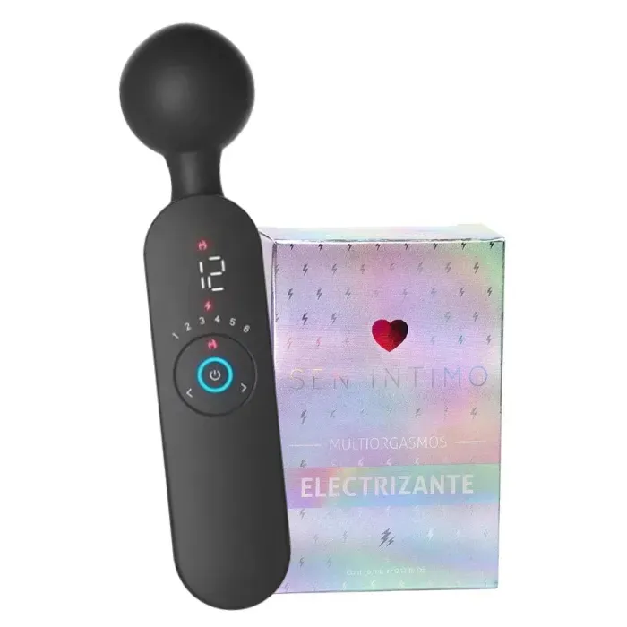 Vibrador Masajeador De Clitoris Hitachi Con Calefaccion Ares + Sen Intimo Lubricantemultiorgasmos Electrizante