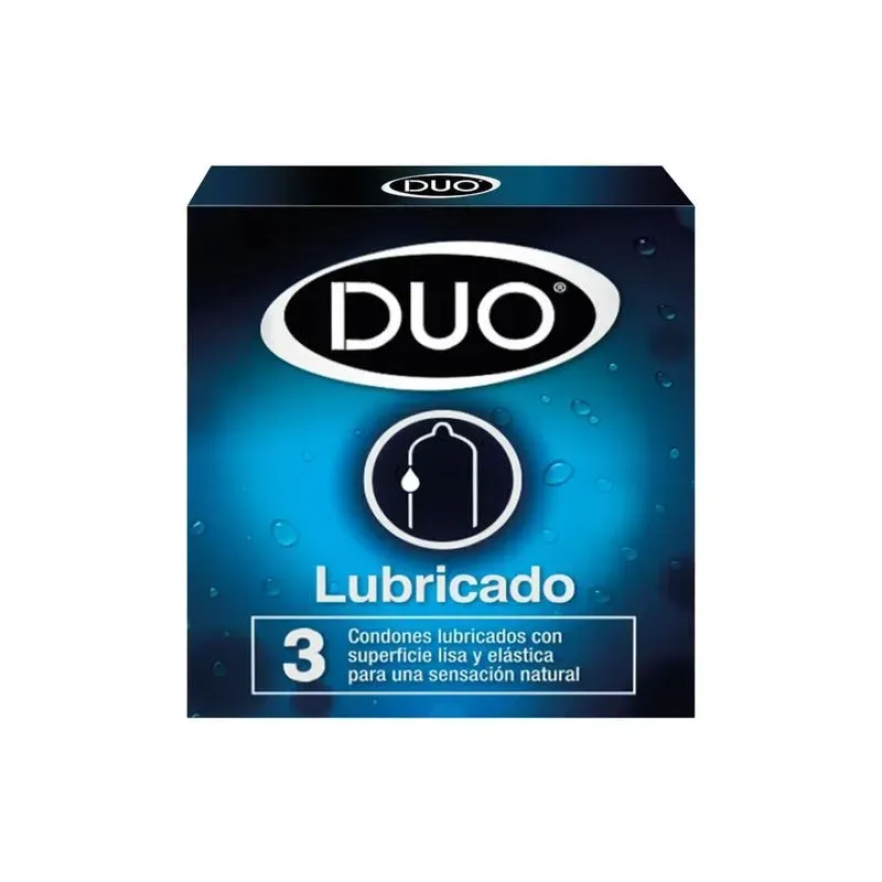 *4 Condones Duo Preservativo *3 Unidades C/u