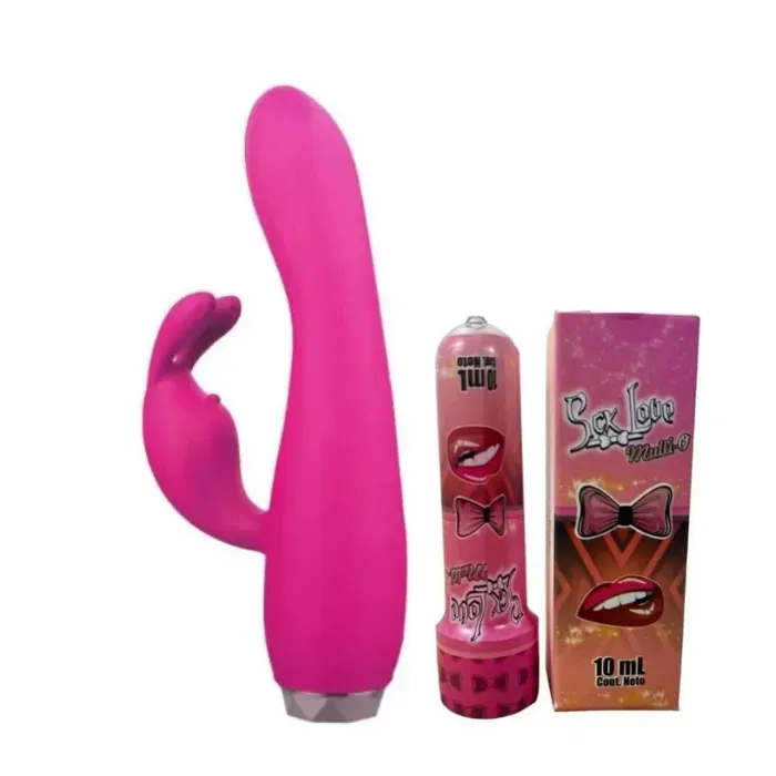 Vibrador Consolador Dildo Masturbador Doble Estimulación Punto G + Multiorgasmo De Obsequio