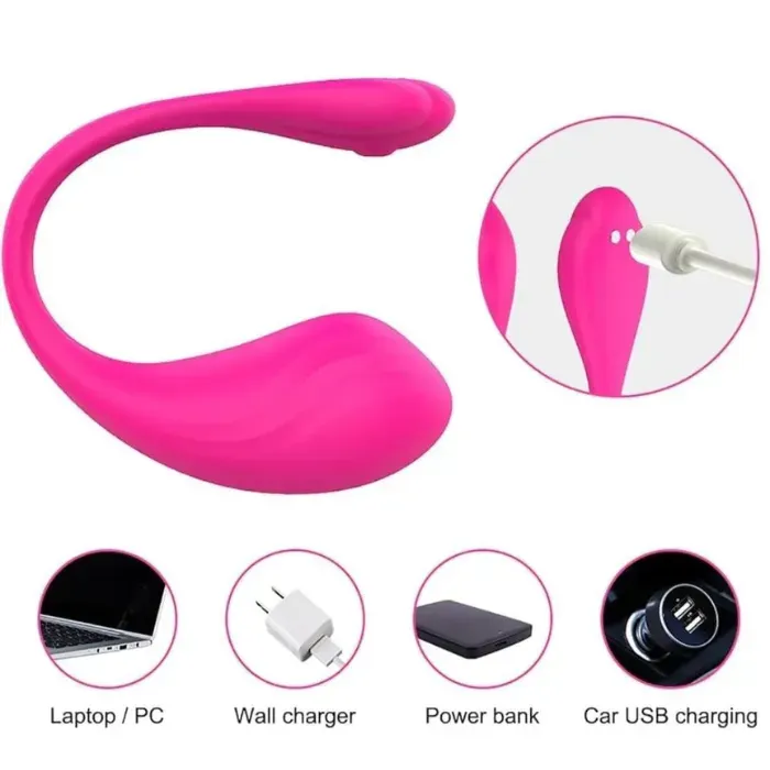 Vibrador Interactivo Videochat Control Por App Y Bluetooth Tipo Lush + Limpiador De Juguetes Elixir Neutro 29 Ml