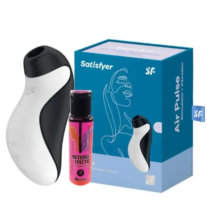 Satisfyer Succionador Y Estimulador De Clitoris Orca + Multiorgasmo Intense Efecto X 30ml