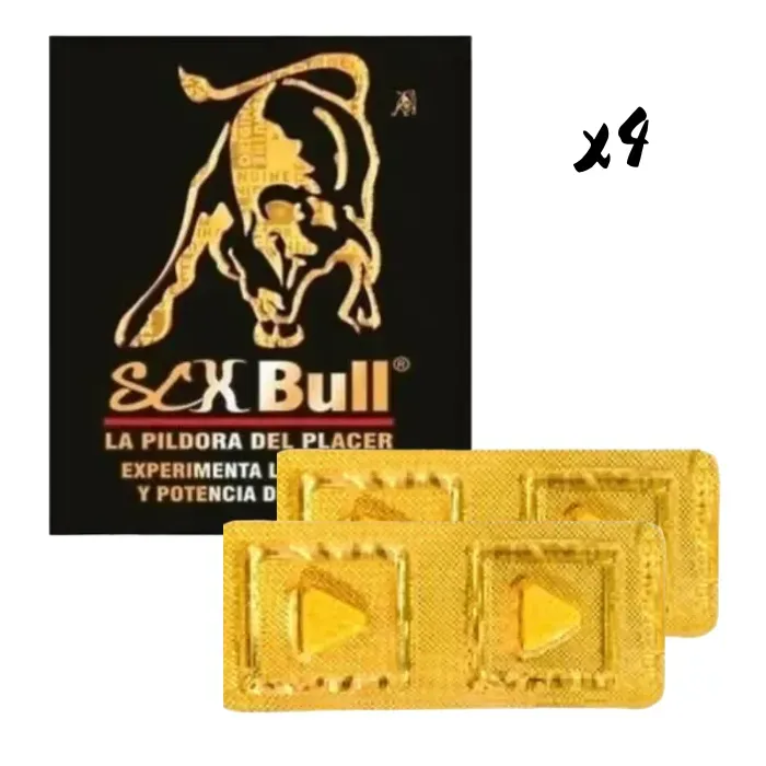 Sex Bull Potencializador Sexual *4 Unidades