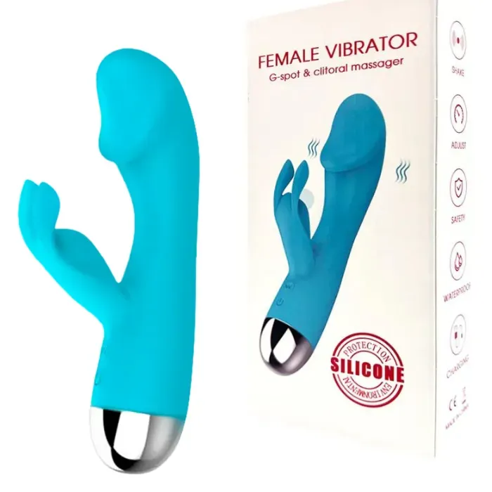 Vibrador Doble Estimulacion Conejo Sweet 30 Vibraciones