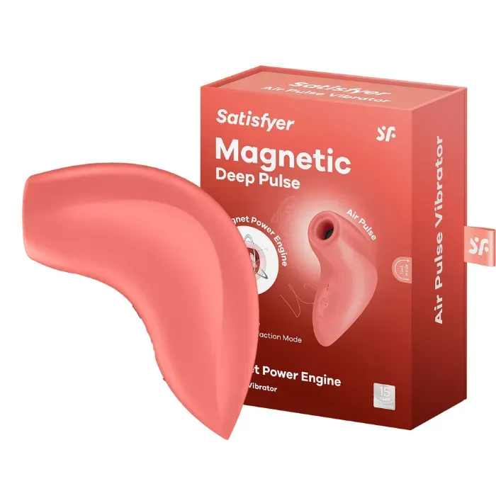 Satisfyer Vibrador Succionador Magnetic Deep Pulse