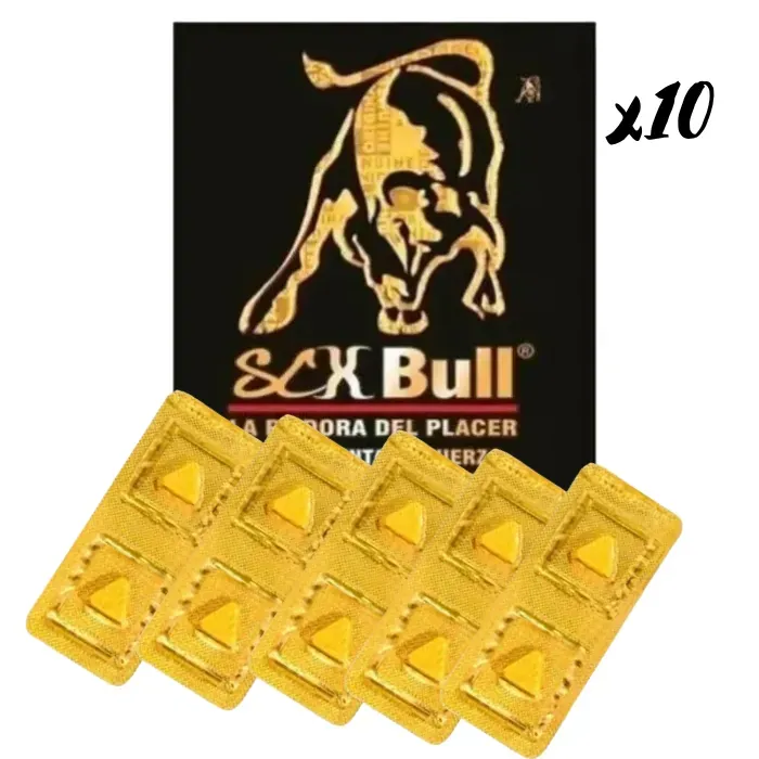 Sex Bull Potencializador Sexual *10 Unidades