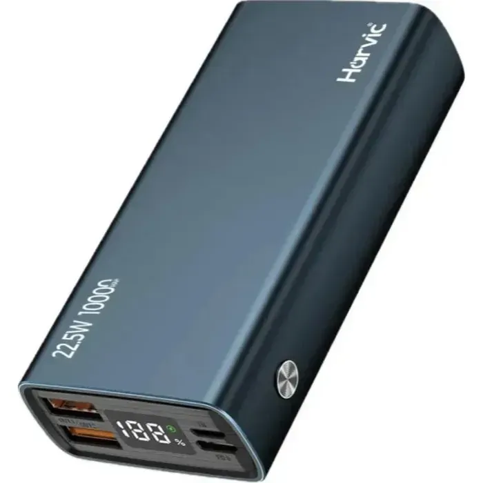 Power Bank Harvic 10000 Mah Pb-608 / 22.5w Carga Rápida