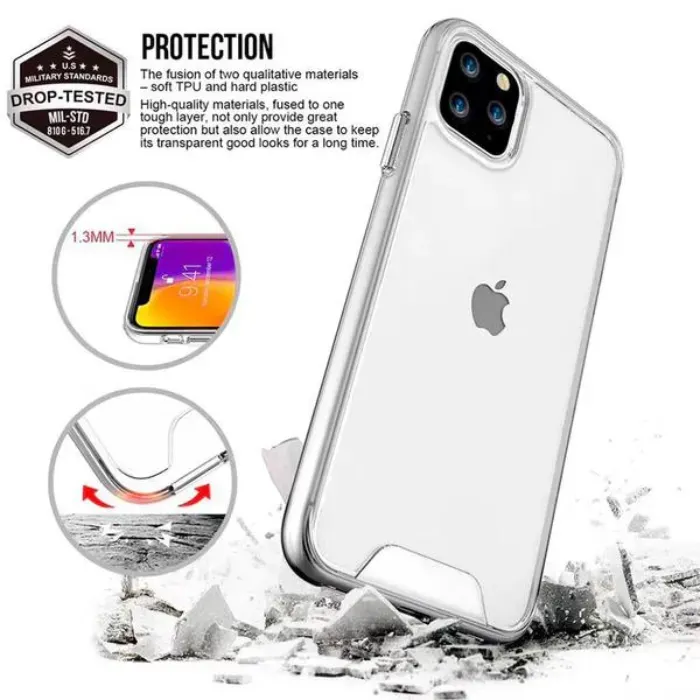 Estuche Para Iphone 13 Pro Max Space Transparente