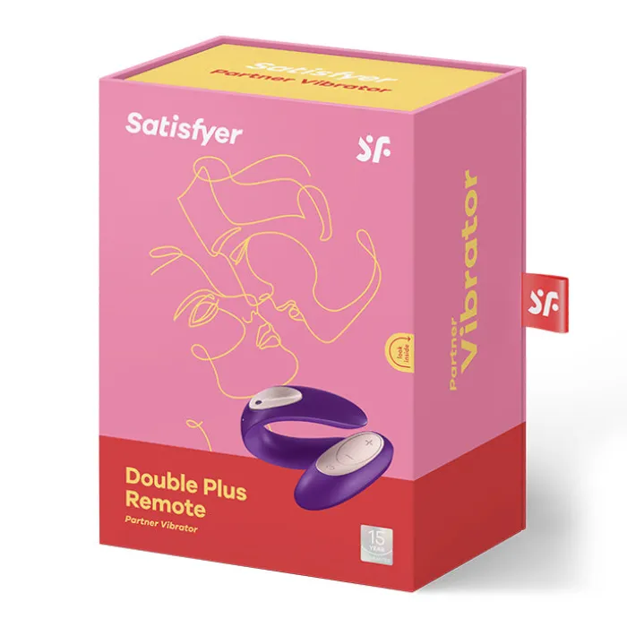 Satisfyer Vibrador  Double Plus Remote Doble  Estimulacion 