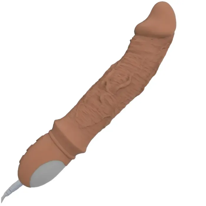 Vibrador dildo consolador  estilulador de punto g con calefacción (recargable)