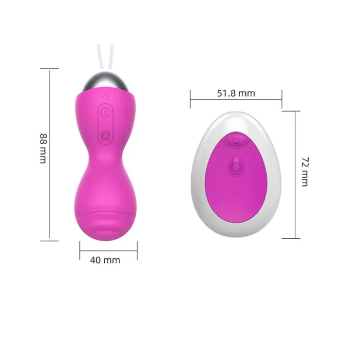 Huevo Vibrador Inalambrico A Control Remoto Xxoo Recargable