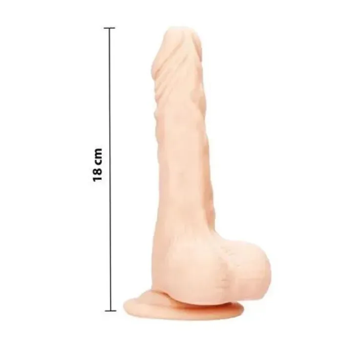 Arnes Lesbico Con Dildo Super Realista 18 Cm