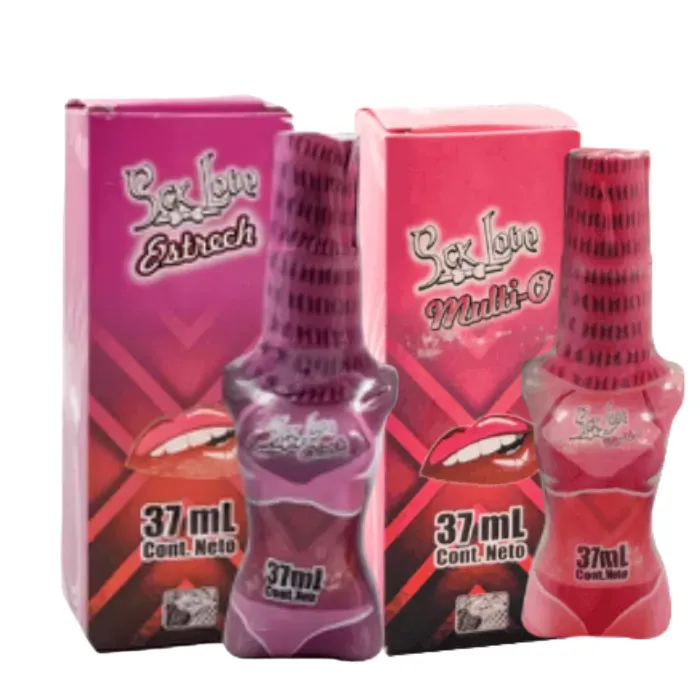 Lubricante Estrechante Vaginal Estimulante Sexual 37 Ml + Lubricante Multiorgasmo Vaginal Estimulante Sexual 37 Ml