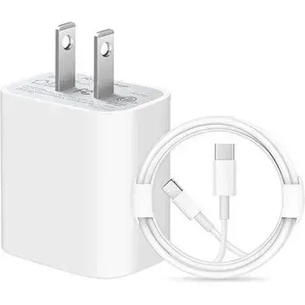 Batería Externa Inalámbrica Magsafe Iphone Aaa 1:1 + Cargador Iphone 20w Carga Rapida Aaa 1:1