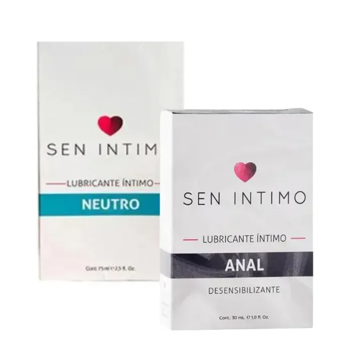 Sen Intimo Lubricante Desensibilizante Anal + Sen Intimo Lubricante Intimo Neutro X 30 Ml